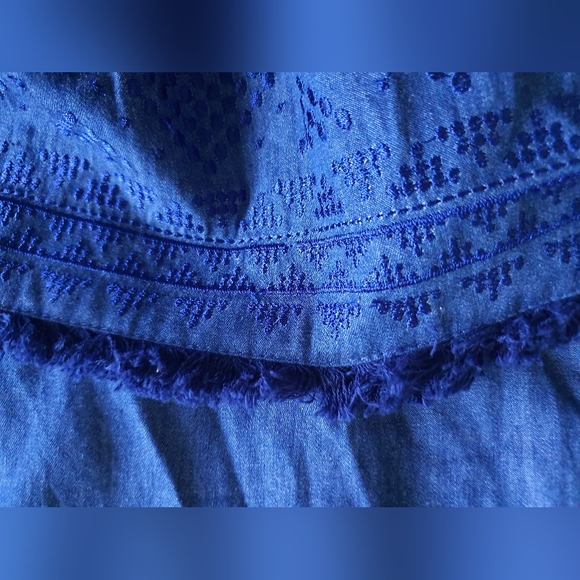 Sportsgirl Chambray Shift dress size 16 - Picture 3 of 5